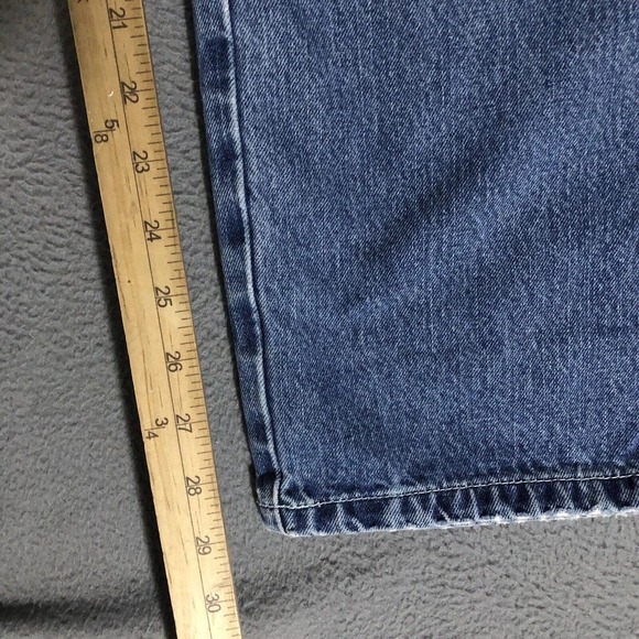 VTG Tommy Hilfiger Relaxed Fit Carpenter Jeans Women Size 8 90s Y2K Streetwear - Picture 4 of 5